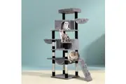 i.Pet Cat Tree 161cm Tower Scratching Post Scratcher Wood Condo House Play Bed
