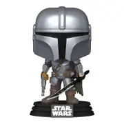 Star Wars: Mandalorian - Mandalorian with DarkSaber Pop! Vinyl