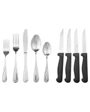 Gibson Home Trillium Plus 24pc Stainless Steel Flatware Set