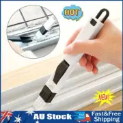 Multipurpose Window Door Keyboard Cleaning Brush Cleaner+Dustpan 2 In 1 Tool DX
