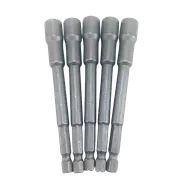 8mm 100mm Long Hex Socket - 5 Pieces