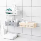 2PK Shower Caddy Storage Shelf Holder Rack Organiser Bathroom Adhesive