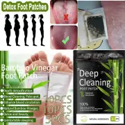 Detox Foot Patches Bamboo Charcoal Ay Tsao 500PCS Natural Vinegar Ginger Powder