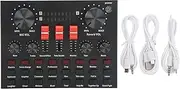 KUIKUI Bluetooth Sound Card Set for Mobile and Computer Recording Enhance Your Audio Experience with DSP Dual Noise Reduction and 16 Live Effects