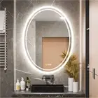 LED Backlit Mirror Bathroom Dimmable Waterproof Anti Fog Bathroom Vanity Mirror