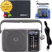 RF-2400D / RF-2400 Portable FM/AM Radio with AFC Tuner + 4 X