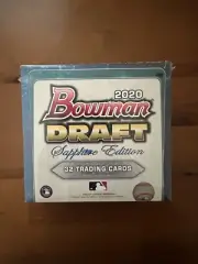 2020 Bowman Draft Sapphire Edition Hobby Box - Factory Sealed