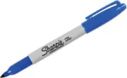 Blue Sharpie Fine Point Permanent Marker