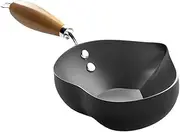 LCSVCCXA Mini Hot Pan, Butter Warmer, Iron, Practical Cookware, Heating, Small Frying Pan for Home, Camping,