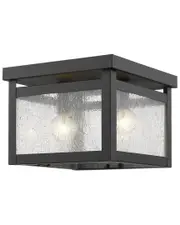 Livex Milford 2-Light Bronze Ceiling Mount