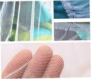 ANDRESLAD Mosquito Net for Strollers and Cradles Elasticized Mesh Insect Bug Cover for Buggies Protects from Flying Insects