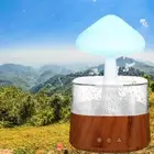 AUS Desktop Rain Cloud Humidifier Relaxing Aromatic Lamp Rain Sound USB Diffuser