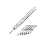 Swann Morton Scalpel Handle No.3 and #10A Blades x5