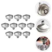 10Pcs Metal Funnels for Filling Bottles Stainless Steel Funnel Small Homemade