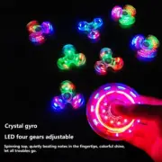 Luminous LED Light Fidget Spinner Hand Top Spinners Glow in Dark Light EDC Figet