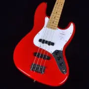 Fender Electric Bass Made in Japan Hybrid II Jazz Bass Modena Red w/ Gig Bag