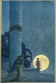 Going Astray [fantasy] : Franklin Booth : 1913 : Archival Quality Art Print