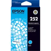 Epson 252 Cyan Ink Cartridge WF-3620 WF-3640 WF-7610 WF-7620 T252292
