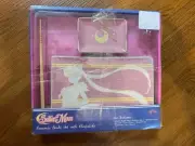 New in Box "Sailor Moon" Ceramic Sushi Set with Chopsticks (missing 1 chopstick)