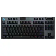 Logitech G915 X Lightspeed TKL Keyboard Black Linear Bluetooth-enabled devices Internet access for Logitech G HUB Software