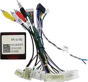 16 PIN Wiring Harness Canbus Decoder Box 2016-2017 Compatible for WRX STI Android RADIO