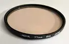 Hoya 77mm 81A 81-A 81 A Warming Light Balancing Glass Lens Filter Japan 77 mm