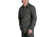 King Gee Mens Workcool 2 Lightweight Ripstop Work Shirt K14820 - Green
