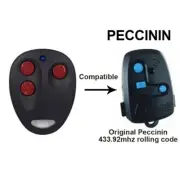 Remote Control 3 Buttons Garage gate opener 433.92Mhz Rolling Code For Peccinin