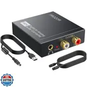 PROZOR 192KHz Digital to Analog Audio Converter DAC Digital SPDIF Optical to