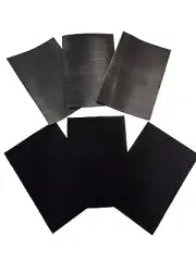 Velcro® Brand 3-Pack 4" x 6" Industrial Adhesive Backed Hook & Loop Sheets