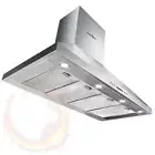 Devanti Range Hood Commercial Rangehood BBQ Hoods Kitchen Alfresco Canopy 1500mm