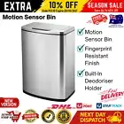 Sensible Eco Living Motion Sensor Bin 47L Quiet Close Lid Automatic Trash Bin AU