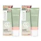 Smooth E White Babyface CC Cream SPF 50 PA Glow Bright Skin Anti-Oxidant 2x30g.