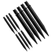 10 Pcs Ground Rod Fence Lights Solar Pathway Outdoor Lamp Powered