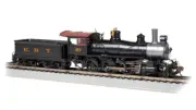Bachmann Trains 52206 HO Scale East Broad Top Baldwin 4-6-0 Steam Locomotive #10