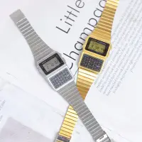 在飛比找蝦皮購物優惠-casio卡西歐手錶復古方形學生小算盤電子錶DBC-611G