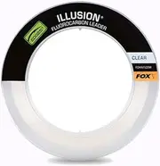 Edges Illusion Fluorocarbon Leader 50m Clear 30lb