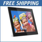 15-Inch Digital Photo Frame with Stunning 1024x600 Resolution for Home & Office