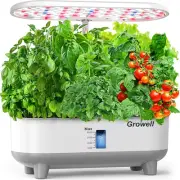 Hydroponics Growing System Kit, 16 Pods Indoor Garden with 28W Full Spectrum LED