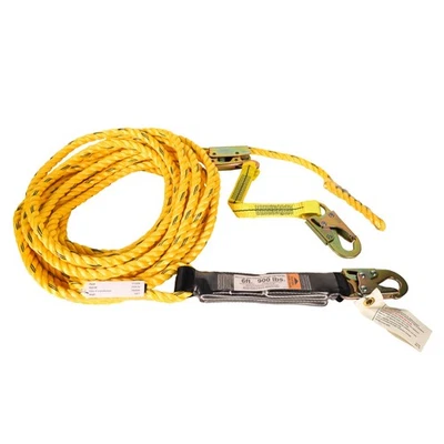 Guardian 01320 50 ft Vertical Lifeline Assembly (VLA) with Adjustable Rope Grab