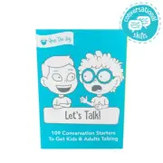 Open The Joy Let's Talk About Our Feelings Conversation Cards Family Game