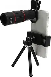 High Power 28x HD Phone Telephoto Lens Kit with 28x Optical Lossless Zoom, 198 Degree Ultra Wide Angle, Multiple Modes for Full Screen Without Black Edges