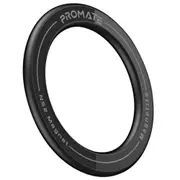 Promate MAGNETITE 360 Degrees MagSafe Compatible Phone Magnetic Mount - Black Secure Cradless Design, SuperSlim Design, Metal Ring Included, Sticks to Any Surface [MAGNETITE]