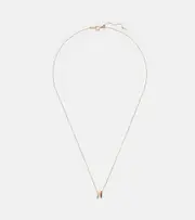 [Persee] Persée 18kt gold necklace with enamel One Size gold