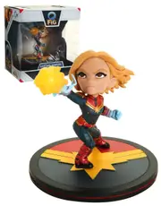 Quantum Mechanix Q-Fig Marvel Captain Marvel - New, Mint Condition