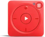Mighty Vibe Spotify and Amazon Music Player - Bluetooth &amp; Wired Headphones - 1,000+ Song Storage - No Phone Needed - Blue Mooshu Red