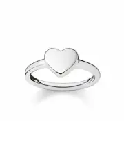 Sabo Thomas Sterling Heart Genuine & Original Silver 925 Ring Size 54 UK N