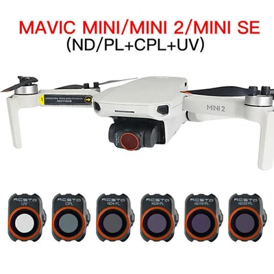 Mini 2 Camera Lens Filter UV ND-PL CPL Set For DJI MINI 2 Mavic Mini SE Drone US