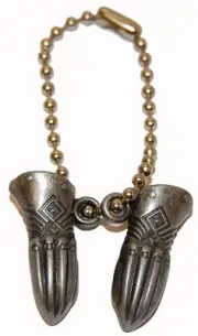 Legend Of Zelda Skyward Sword Metal Mogna Mitts Keychain/Clip On
