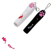Catzon Pack of 2 Cat Catch LED Projecter Chasing Toy Pet Interactive Toy WhiteBlack